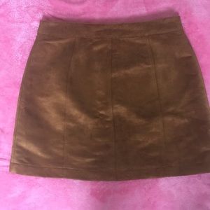 Old Navy Skirts - Old Navy Faux Suede Tan Skirt Old Navy Skirts - Old Navy Faux Suede Tan Skirt